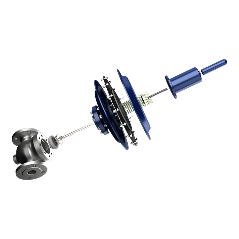 BR.W512 Series Mikrotryk selvbetjent regulator